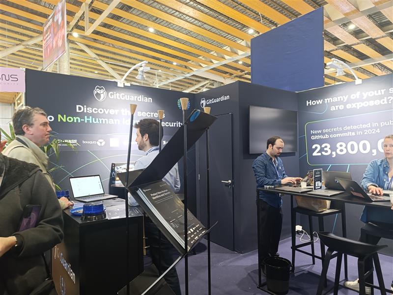Photo du stand GitGuardian